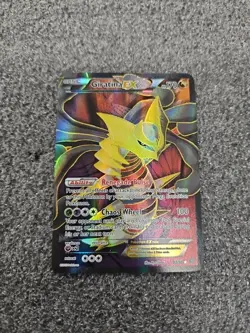 Pokemon XY Ancient Origins Giratina EX Full Art Holo Card 93/98 LP Condition - Image 1