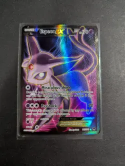 Espeon EX 117/122 Holo Full Art Ultra Rare Card LP XY Breakpoint Pokemon TCG - Image 1