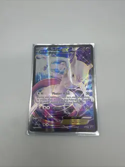Pokemon Mewtwo EX TCG Full Art Holo Card Promo XY125 Black Star - Image 2