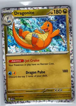 Dragonite 012/015 Holo McDonald's Promos 2024 - Pokemon Card - NM - Image 1
