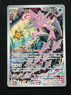 Pokemon Card TCG - Veluza 192/182 Illustration Rare Paradox Rift Near Mint - Image 1