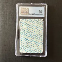 Topsun Drowzee numberless error Blue Back Pokemon Card Japanese CGC 8.5 NM/Mint+ - Image 2