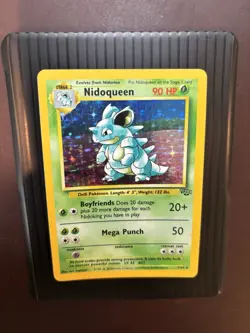 Nidoqueen Holo - Jungle 7/64 - Vintage Pokemon Card 1999 - LP - Image 1
