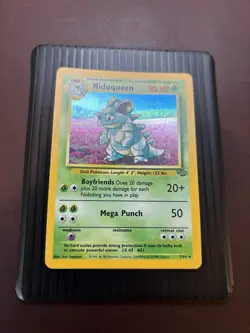 Nidoqueen Holo - Jungle 7/64 - Vintage Pokemon Card 1999 - LP - Image 2