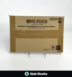 ONE PIECE CARD GAME PREMIUM CARD COLLECTION LIVE ACTION EDITION SEALED BOX - Image 1