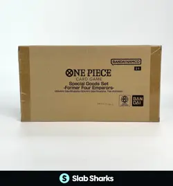 ONE PIECE CARD GAME SPECIAL GOODS SET FORMER FOUR EMPERORS SEALED BOX - Image 1