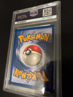 1999 Pokemon TCG Lapras Fossil Holo Card 10/62 PSA 9 MINT - Image 2