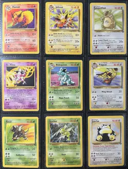 Jungle 100% Complete Set 64/64 Pokemon Cards - Image 4