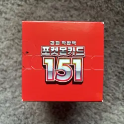 Pokemon TCG Pokemon Card 151 Korean SV2a Booster Box New Sealed - Image 5