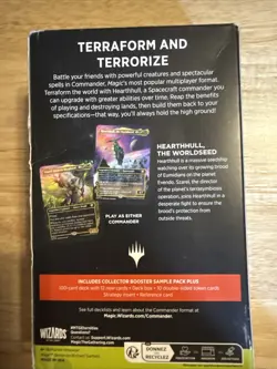 Magic The Gathering Edge of Eternities Commmander Deck - World Shaper - In Hand - Image 2