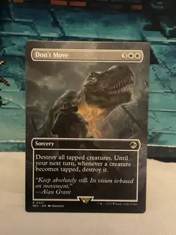 Don't Move (Borderless) Universes Beyond: Jurassic Pikachu World Collection... - Image 1