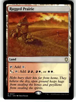 Rugged Prairie Commander: Bloomburrow Regular MTG - Image 1