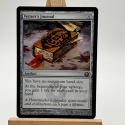 Venser's Journal Scars of Mirrodin Gold Rare NM - Image 1