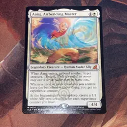 Aang, Airbending Master X1 Mtg Avatar The Last Airbender Jumpstart Nm - Image 1