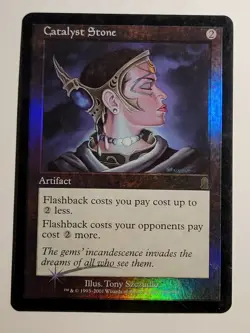 Catalyst Stone Odyssey FOIL MTG Magic the Gathering 2001 Tony Szczudlo - Image 1