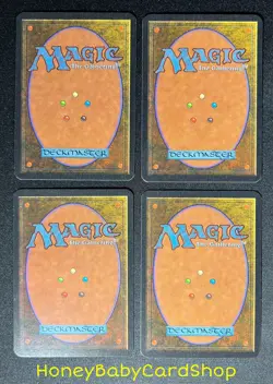 MTG Limited Edition Alpha 1993 Swamp (B) x 4 M/NM Playset LEA Common 93/94 - Image 3