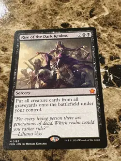 RISE OF THE DARK REALMS Magic MTG Foundations - Image 1