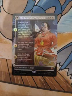 The Legend of Yangchen Borderless Foil Mythic MTG Avatar The Last Airbender - Image 1