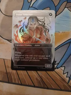 The Legend of Yangchen Borderless Foil Mythic MTG Avatar The Last Airbender - Image 2