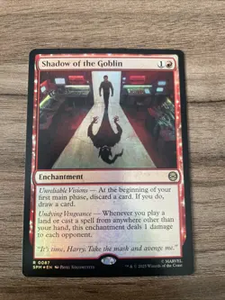 Shadow of the Goblin Marvel's Spider-Man Foil 87 - Image 1