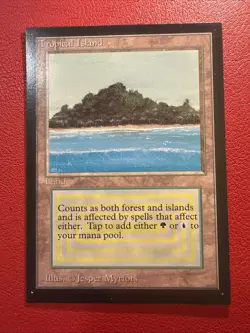 Magic the Gathering - Tropical Island - Collectors Edition - LP - Vintage - Image 1