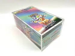 Pokemon SV8.5 Prismatic Evolutions SEALED Booster Bundle Display Case TCG - Image 1