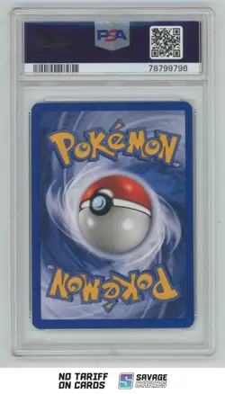 2000 Pokemon Classic Base Set 2 Holo Blastoise PSA 8 #2/130 - Image 2