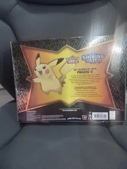 Pokemon TCG Pikachu V Shining Fates Box Premium Collection Factory Sealed - Image 4