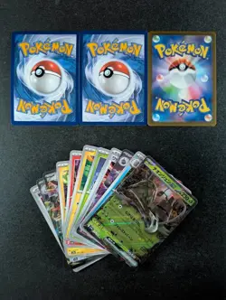 2023 Pokemon Assorted Full Art + Reverse Holo + Double Rare Lots Of 14 REGIELEKI - Image 2