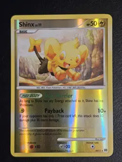 Shiny Shinx Reverse Holo SH12 Platinum Arceus Tcg Pokemon TCG Card LP - Image 2