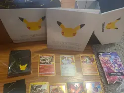 Pokemon Celebrations Elite Trainer Box ETB 25th Anniversary Empty box + bonus - Image 2