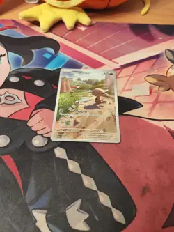 Paldean Wooper Illustration Rare Phantasmal Flames 102/094 Pokemon Card - Image 1