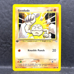 2000 WOTC POKEMON NEO REVELATION GEODUDE 44/64 1ST EDITION COMMON (A) - Image 1