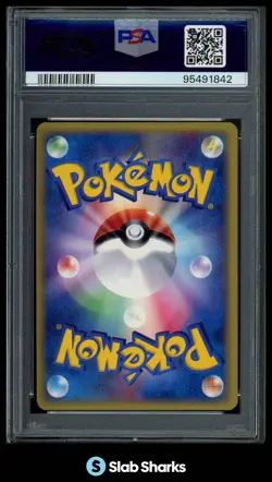 2002 POKEMON JP MYSTERIOUS MOUNTAINS #091/88 CELEBI HOLO 1ST EDITION PSA 8 - Image 2