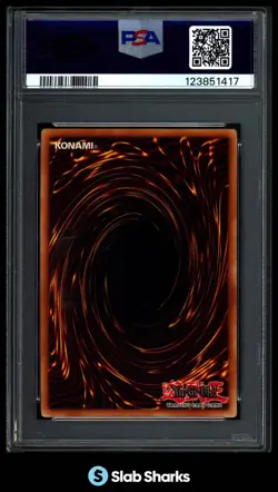 2003 YU-GI-OH! #LON-025 TORRENTIAL TRIBUTE 1ST EDITION PSA 8 - Image 2