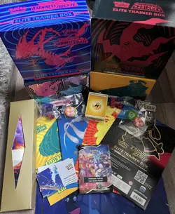 Pokemon TCG Sword & Shield 1000+ Cards Elite Trainer Box Evolving Skies Bundle - Image 1