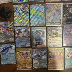 Pokemon Card Lot Of 30 TCG Ultra Rares EX,V,ar ,SR,etc. Sleeved W Mini Tin Nm - Image 5