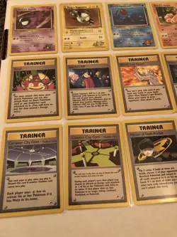 Lot of 15 Gym Heroes Set Pokemon Cards plus 2 Energy Cards - Image 4