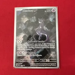 Pokemon TCG Mewtwo SVP 052 Promo Scarlet & Violet Black Star Promo NM Card - Image 1