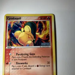 Cyndaquil EX Unseen Forces 54/115 - 2005 Nintendo - Pokemon Card - NM - Image 2