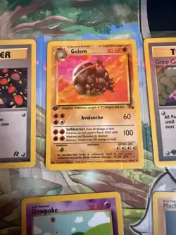 Pokemon TCG 1st Edition (1999) Card Lot - 6 Cards Total LP/MP - Image 3