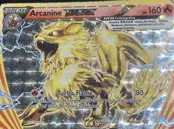 2017 Arcanine Break XY180 Holo Promo Pokemon Card Moderate Play - Image 1