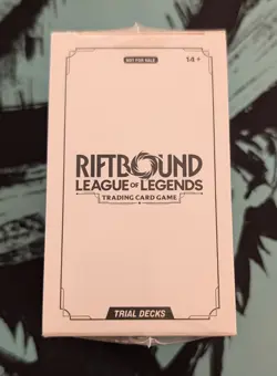 Riftbound League of Legends Trading Card Game Trial Deck Sealed Box - Image 1