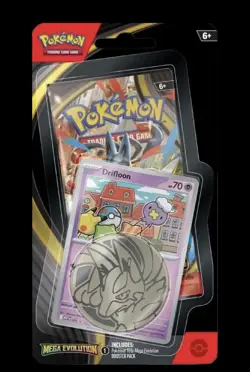4 Blister Packs Mega Evolutions with collectible coin and promo card Pokemon TCG - Image 4
