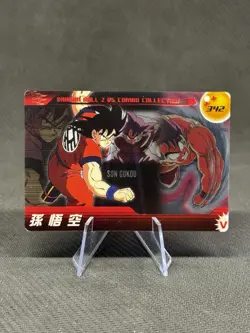 Son Gokou No.342 Dragon Ball Z Wafer Card Japan MORINAGA TCG - Image 1