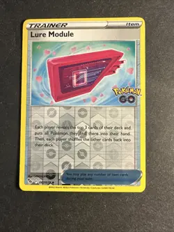 2022 Pokemon Go Set Nintendo Trainer Lure Module Item Reverse Holo Card 67 /78 - Image 1
