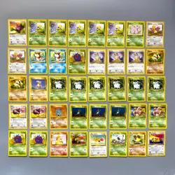 Pokemon - 66 card Base Jungle Set - HP/LP - Image 1