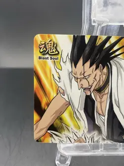 Kenpachi Zaraki BLEACH Soul Card Battle Japanese Bandai Jump S-130 - Image 2