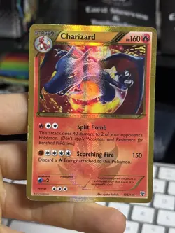 #2 Charizard 136/135 BW Plasma Storm 2012 Secret Rare Holo Pokemon Card TCG - Image 3