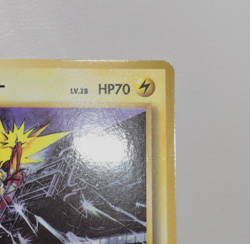 Pokemon card Zapdos No.145 Old Back Vending Series 2 Glossy 1998 Japanese LP - Image 4